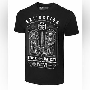 WWE Wrestlemania 35 Shirt Triple H vs Batista Last Match Ever WWF |Size 3X